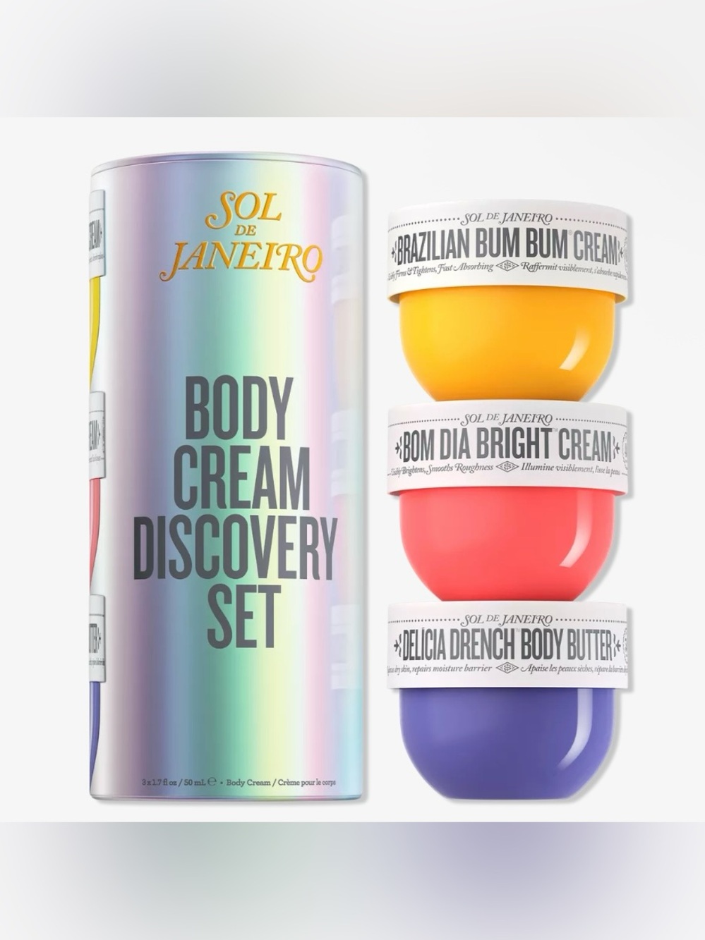 New Sol de Janeiro Limited Edition Body Cream Discovery Set $54 Value